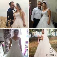 Dreamon Gelinlik Koleksiyonu Modellerinden Szerelem I Cok Guzel Tasiyan Elif Kurt Ve Esi Gokhan Bey E Mutluluklar Dileriz Www Dreamon C Gelinlik Couture Gelin