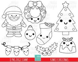 Pin By Cynthia Carmona Leiva On Riscos In 2021 Kawaii Christmas Christmas Stamps Christmas Coloring Pages