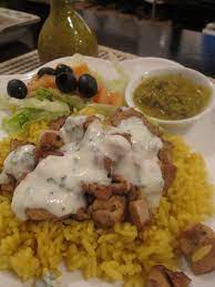 Ny Halal Food Cart Style Chicken Over Rice Halal Recipes Food Recipes