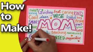 Some of my most treasured possessions are homemade cards given to me by my beautiful children. How To Make A Mothers Day Card For Mom 2016 Edition Diy For Beginnners Youtube