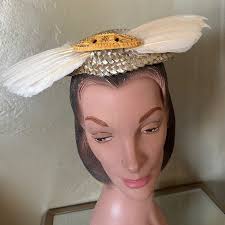 Eric Javits Tan Wide-Brim Hat