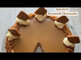 Biscoff Lotus Torte Karamelli Cheesecake Youtube Backen Magerquark Schlagsahne