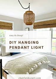 A collection 23 shattering beautiful diy rustic lighting fixtures worth pursuing follows, they vary a great deal in both complexity and design language yet all contain wood and glass. How To Make A Diy Hanging Light Chatfield Court