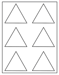 5 Free Printable Blank Triangle Template How To Wiki Triangle Template Templates Printable Free Balloon Template
