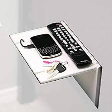 Urban Shelf White Bedside Table Organizer Folding Night Stand Compact And Convenient Bed Sh White Bedside Table Bedside Table Organization Convenient Bed