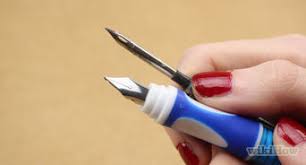 Pull the tip from the cartridge. 3 Ways To Restart A Dry Ball Point Pen Wikihow