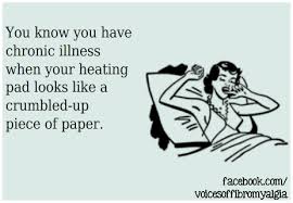 I Love My Heating Pad I M On It Right Now And I Use It Just About Every Day Fibromyalgia Chronic Fatigue Chronic Fatigue Syndrome
