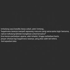 Cinta Tapi Beda Bernapaskankata Puisi Poetry Poem Sajak Sastra Aksara Kumpulanpuisi Puisicinta Kat Puisi Cinta Sajak Manusia