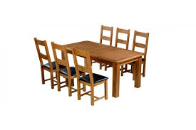 Classic pedestal base round dining table with integral extension leaf that sits neatly within the table when not in use. Barham Oak 180 250 Cm Extending Dining Table And 6 Chairs Quercus Living