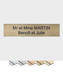 We did not find results for: Plaque De Boite Aux Lettres 10 X 2 5 Cm Aspect Metal Gravure 2 Lignes