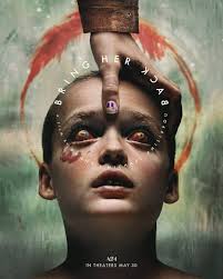 The first poster for Danny and Michael Philippou's #BringHerBack. Check  back tomorrow for the official trailer.