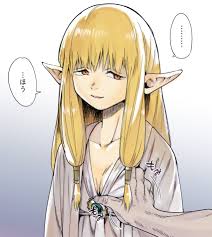 Frieren blonde elf