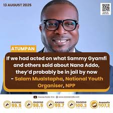 That's Npp polling station organizer. Out of npp frustration