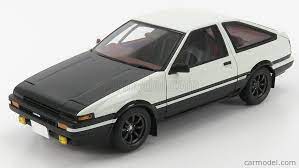 The toyota sprinter trueno ae86 is a cultural icon, which was the most hyped car of its time. Autoart 78799 Masstab 1 18 Toyota Sprinter Trueno Ae86 Project D Final Version 1980 White Black