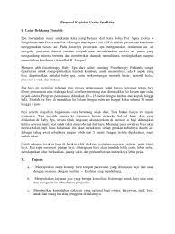 Hal ini berbanding terbalik dengan situasi saat ini, dimana para orang tua telah memiliki kesadaran akan. Proposal Keweirausahaan Baby Spa