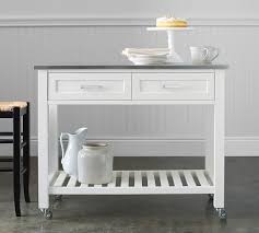 pb classic kitchen island cart large