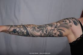 Black And Grey Sleeve Japanese Sleeve Tattoo Black And Grey Google Search Sleeve Tattoos For Women Japanese Sleeve Tattoos Sleeve Tattoos