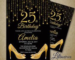 Everyone wants to celebrate their birthday like there is no tomorrow. 25th Birthday Invitation Ideas Best Happy Birthday Wishes