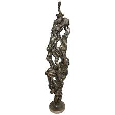 Explore novica's metal sculptures collection. Albert Feraud Brutalist Mid Century Modern Abstract Metal Sculpture France For Sale At 1stdibs