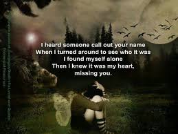 I Heard Someone Call Your Name Missing My Son Grieving Mother Sister Quotes