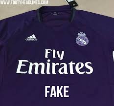 A white collared classic for the champions league winners to take to the bernabeu office and a pasting of purple for further afield. Real Madrid 2016 17 Away Kit Leaked Footy Headlines