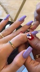 Kylie jenner nails are the most trendy and fashionable nail paint for nail art freaks. Kylie Jenner Acrylic Nails 2019 Nail And Manicure Trends