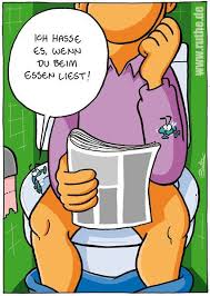 Stort Wenn Du Beim Essen Liest Ruthe De Ruthe Ruthe Cartoon Ruthe Comic