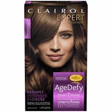 Golden brown hair color is a warm and friendly shade—it's beautiful on people with peachy or golden skin and warm brown or warm green or hazel eyes. Clairol Expert Age Defy 5g Medium Golden Brown Hair Color 1 Ct Mariano S