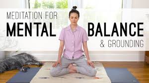 Tibetan bells meditation — yoga. Meditation For Mental Balance And Grounding Yoga With Adriene Youtube