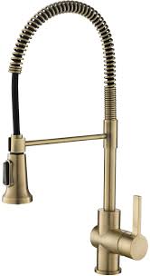 single handle commercial kitchen faucet