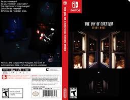 In scott's recent post he said he would be playing fangames such as, fnac, popgoes, flumpty, and the joy of creation, so we know he is going to play it, if he hasn't already. The Joy Of Creation Story Mode Tjoc Cover Art My First Edit Also Thanks To Nikson For Making The Game And U Hopper2004 For The Template Nintendoswitchboxart