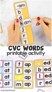 Cvc Words Activity Cvc Word Activities Cvc Words Kindergarten English Activities For Kids