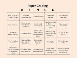 Paper Grading Bingo Grading Papers Teacher Humor Essay