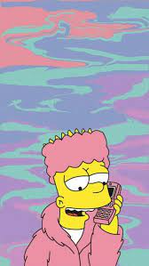 1440x1280 1440x1280 bart simpson wallpaper iphone (45+ pictures) | supreme in>. Phone Backgrounds Sad Simpsons Trippy Wallpapers Done By Request