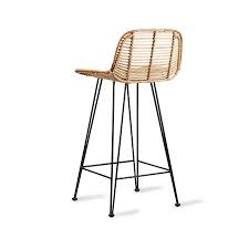 Hkliving Rattan Bar Stool Natural