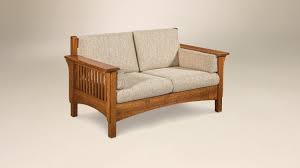 Pioneer Mission Loveseat From Dutchcrafters Amish Furniture