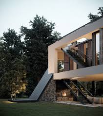 Ararat Villa In Maku Iran Designed By R Visualization Modern Barn House Architecture Amazing Architecture