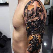 Maybe you would like to learn more about one of these? 33 Die Besten 3d Tattoo Design Ideen Fur Manner Die Sie Haben Mussen Accessories And Jewel Half Sleeve Tattoos For Guys Samurai Tattoo Cool Shoulder Tattoos
