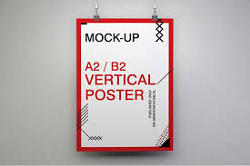 Free Download Poster Mockup In Psd Free Poster Mockup Psd Poster Mockup Download Poster Mockup
