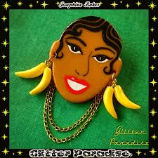 1940s Earrings and Brooch