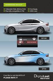 Easy Mockup For Sport Car Branding Mockup Car Print Mockup