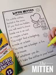 16 Literacy And Math Activities For The Story The Mitten By Jan Brett Mrs Mcginnis Little Zizzers Math Activities The Mitten Book Activities Mitten