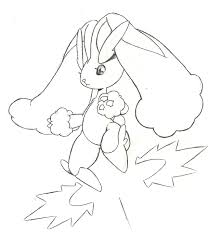 This buneary pokemon coloring page is available for free in normal pokemon coloring pages. What Am I Doing Here