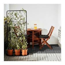 Salon de jardin u0026quot quattro u0026quot blanc. Pin By Doriana Alves On Balcone Fiorito Ikea Outdoor Outdoor Flooring Outdoor Furniture Sets
