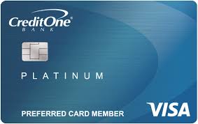 What does a visa credit card look like. Credit One Bank Platinum Visa Credit One Bank