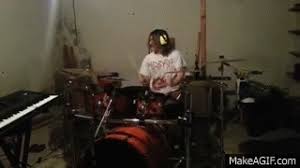 Asked to address rumors that joey's dismissal from slipknot was drug related, corey replied. Slipknot Audition Video Joey Jordison Replacement On Make A Gif