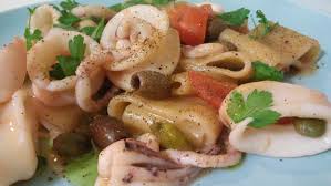 Facendo un pesto velocissimo da. Pasta Risottata Con Calamari