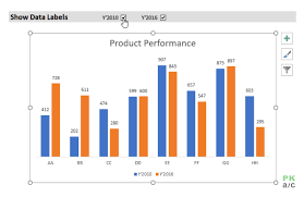 enable or disable excel data labels at the click of a button