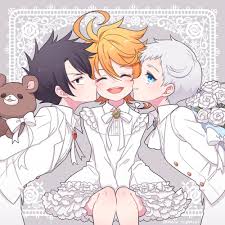 Emma x ray x norman kiss. Anime Pop Heart åŒçŒ«å±‹ ç´„ãƒãƒ Log The Promised Neverland