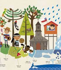 Pin De Daniela Sanhueza En Pieza Y Bano Jose Mapa Chile Ninos En El Colegio Ilustraciones
